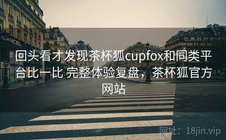 回头看才发现茶杯狐cupfox和同类平台比一比 完整体验复盘，茶杯狐官方网站